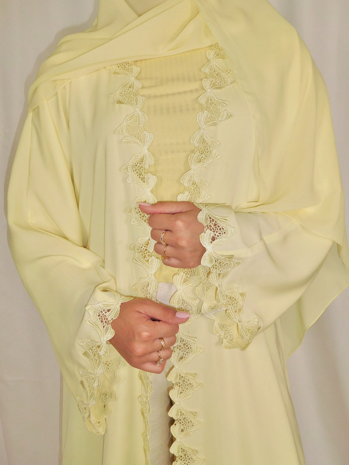 No Hijab - The Chérie Abaya - Buttercup
