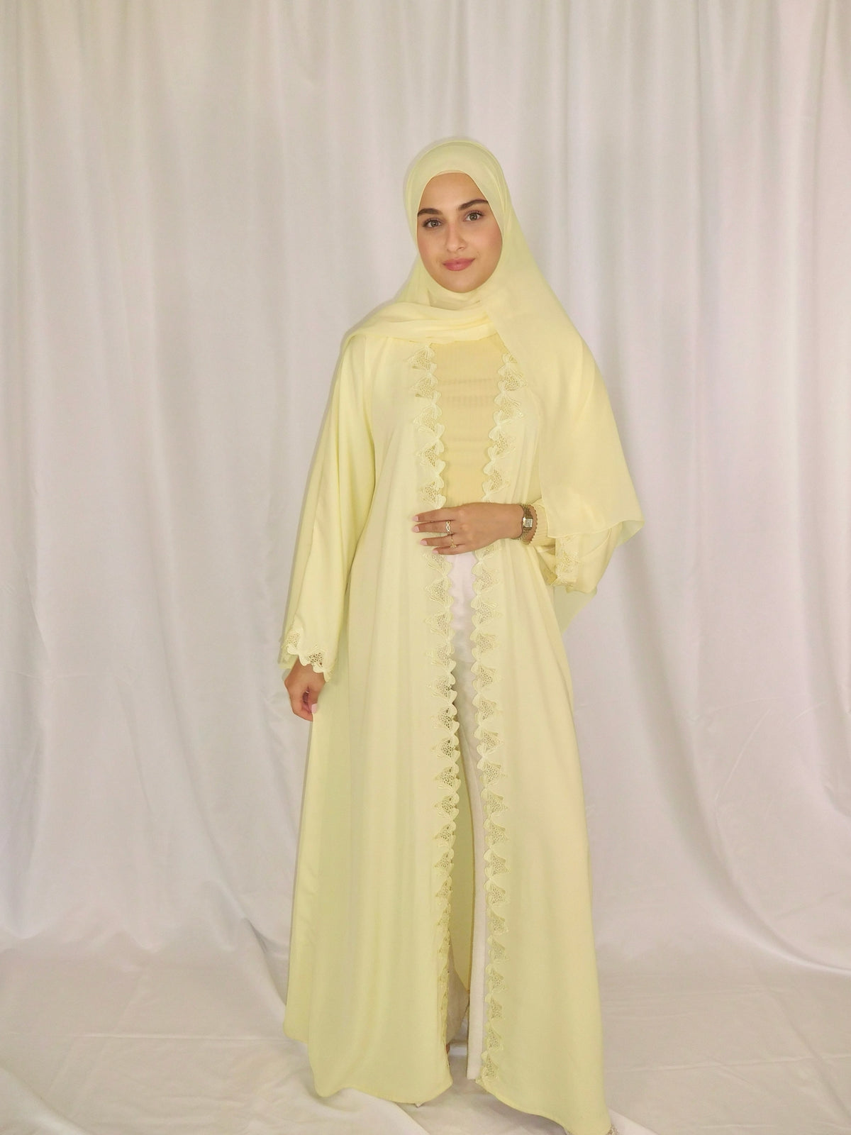 No Hijab - The Chérie Abaya - Buttercup