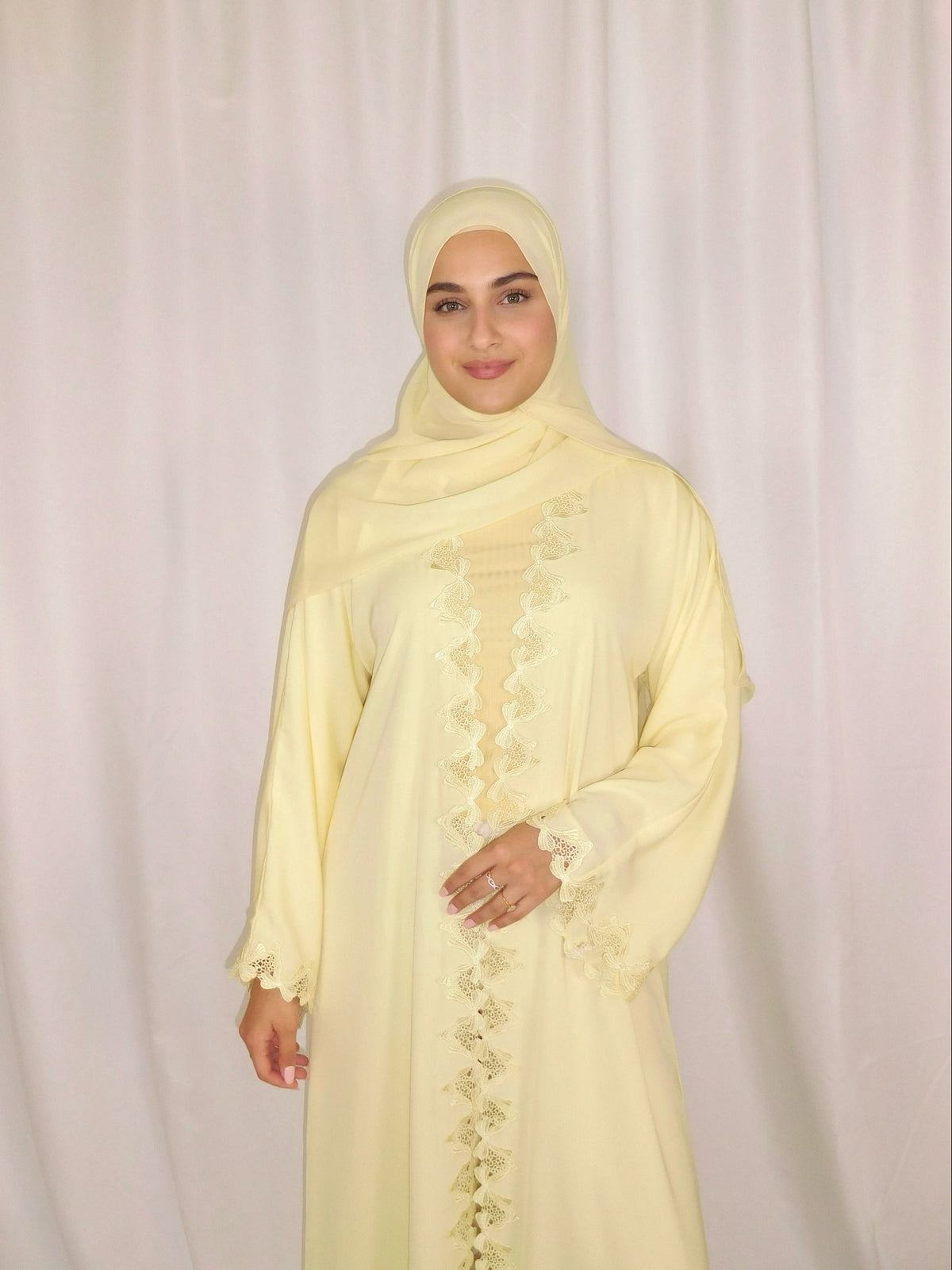 No Hijab - The Chérie Abaya - Buttercup