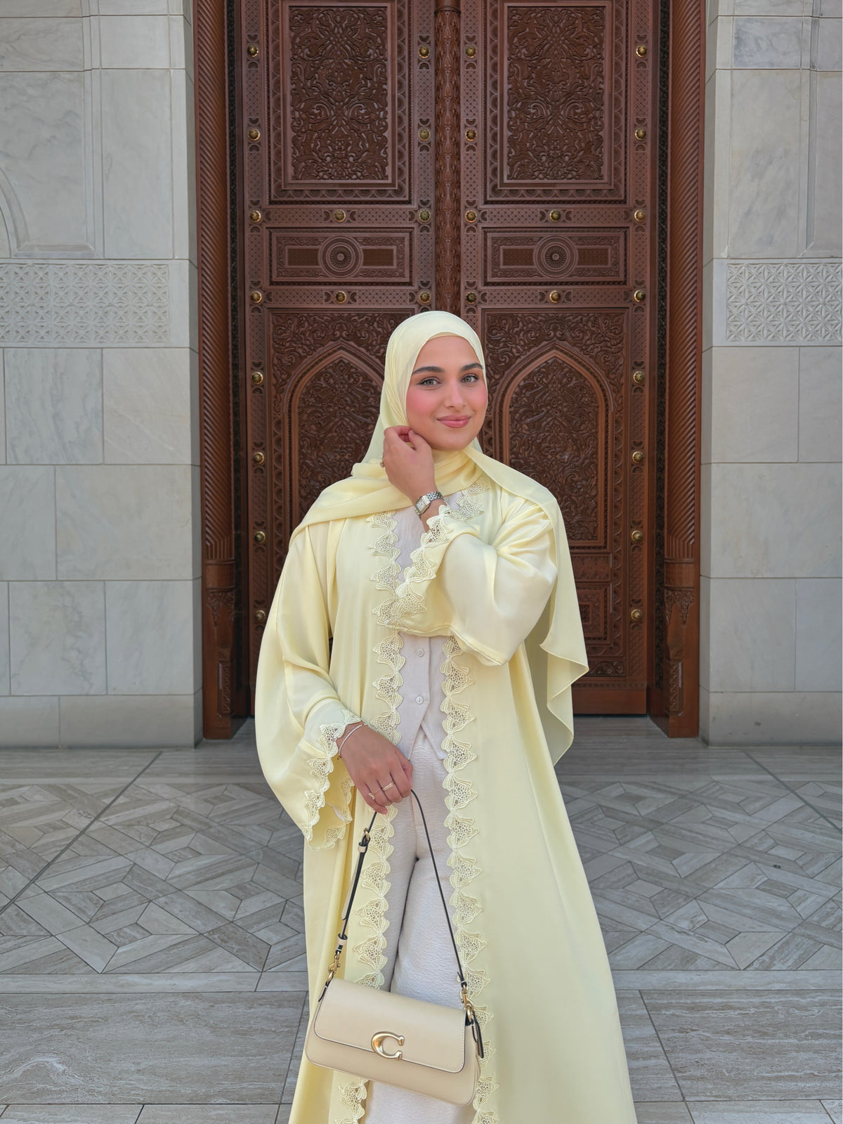 No Hijab - The Chérie Abaya - Buttercup